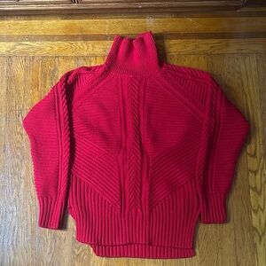 Banana Republic Rich Red Turtleneck Sweater